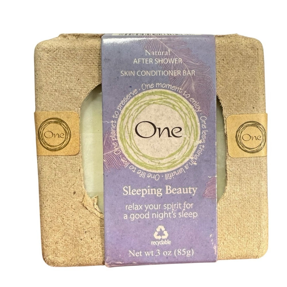 One bath & Bodyโ AFTER SHOWER SKIN CONDITIONER BAR sleeping beauty rare